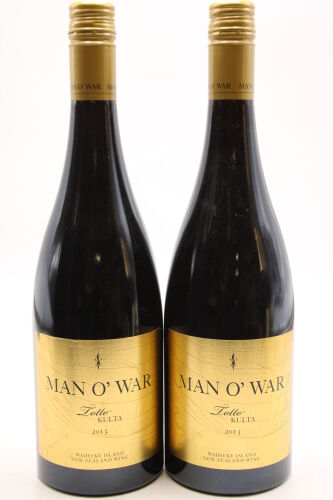 (2) 2013 Man O' War Totto Kulta Syrah, Waiheke Island