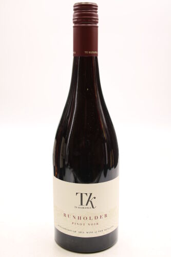 (1) 2019 Te Kairanga Runholder Pinot Noir, Martinborough