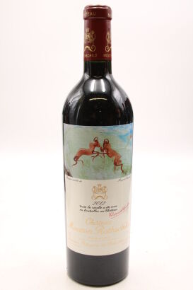 (1) 2012 Chateau Mouton Rothschild, Pauillac [JR17] [WE97] [RP96] [WS95]