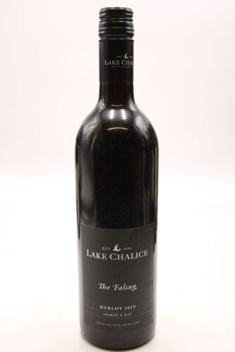 (1) 2019 Lake Chalice 'The Falcon' Merlot, Gimblett Gravels