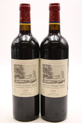 (2) 2008 Chateau Duhart-Milon, Pauillac [JR17]