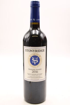 (1) 2016 Stonyridge Vineyard Larose, Waiheke