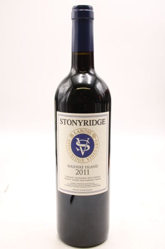 (1) 2011 Stonyridge Vineyard Larose, Waiheke