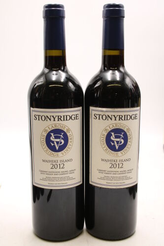 (2) 2012 Stonyridge Vineyard Larose, Waiheke