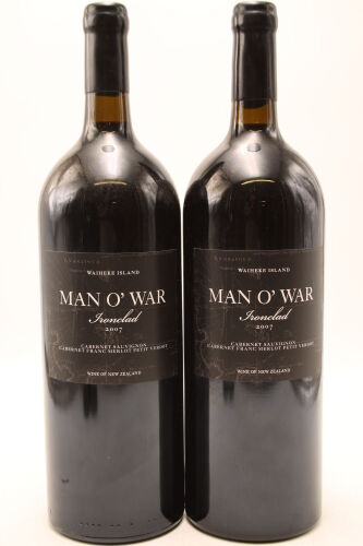 (2) 2007 Man O' War Ironclad, Waiheke Island 1500ml