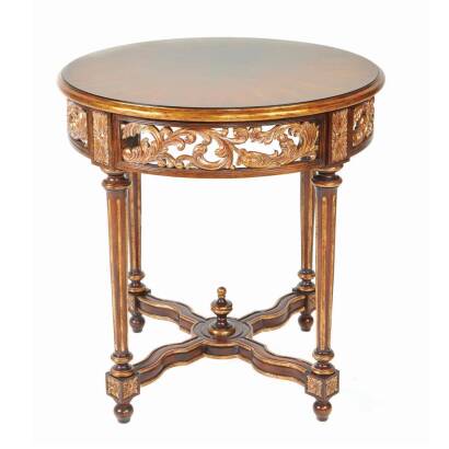 A Circular Occasional Table