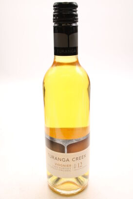 (1) 2012 Turanga Creek Late Harvest Viognier, Clevedon, 375ml