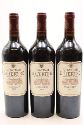 (3) 2012 Chateau du Tertre, Margaux