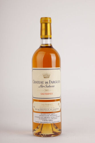 (1) 2003 Chateau de Fargues, Sauternes