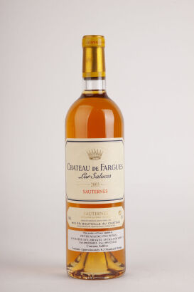 (1) 2003 Chateau de Fargues, Sauternes