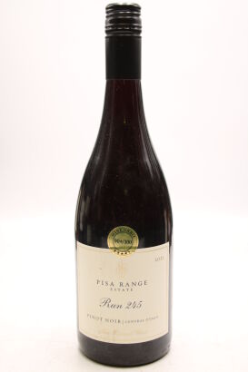 (1) 2011 Pisa Range Estate Run 245 Pinot Noir, Central Otago [BC 94]