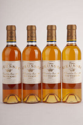 (4) 2001 Chateau Rieussec, Sauternes 375ml JR19