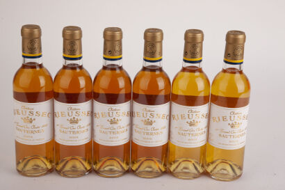 (6) 2004 Chateau Rieussec, Sauternes 375ml