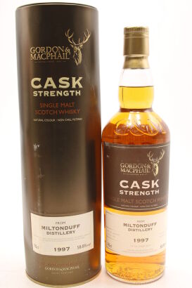 (1) Gordon & MacPhail Cask Strength Miltonduff Single Malt Scotch Whisky, 58.8% ABV