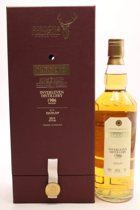 (1) 1986 Gordon & MacPhail Rare Old Inverleven Single Malt Scotch Whisky, 46 ABV