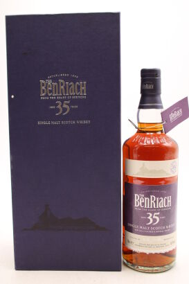 (1) The BenRiach 35 Year Old Single Malt Scotch Whisky, 42.5% ABV