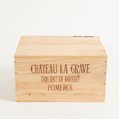 (6) 2013 Chateau La Grave a Pomerol Trigant de Boisset, Pomerol (OWC)