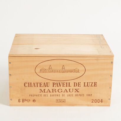 (6) 2004 Chateau Paveil de Luze, Margaux