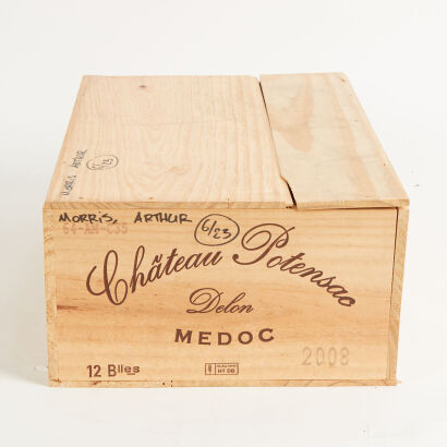 (12) 2008 Chateau Potensac, Medoc [JR16] (OWC)