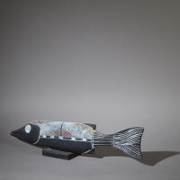An Aboriginal Carving of a Fish, Central Australia