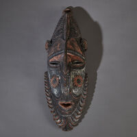 A Sepik carved Mask, Papua New Guinea