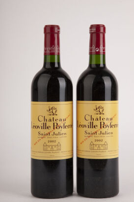 (2) 2002 Chateau Leoville Poyferre, St Julien