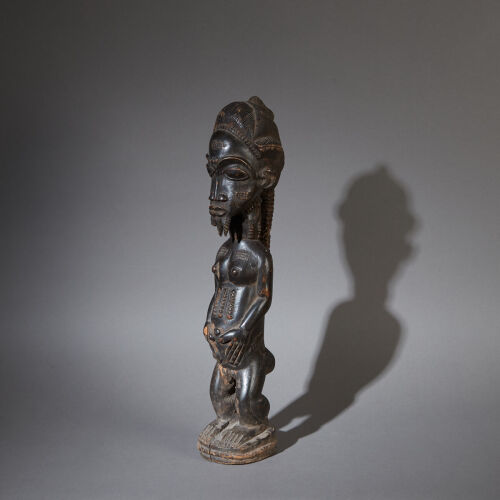A Baule Ancestor Figure, Ivory Coast
