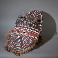 A Black Water River Mask, Middle Sepik, Papua New Guinea