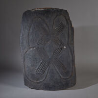 A Kalam Shield, Simbai Area, Mandang Province, Papua New Guinea
