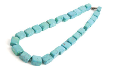 A Turquoise Bead Necklace