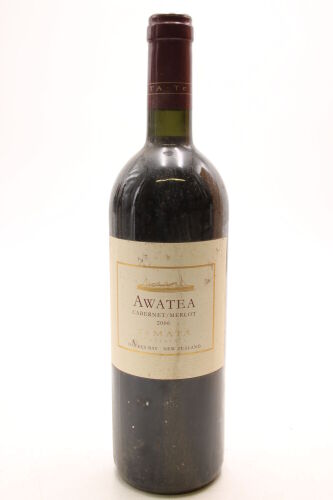 (1) 2006 Te Mata Estate Awatea Cabernets Merlot, Hawke's Bay