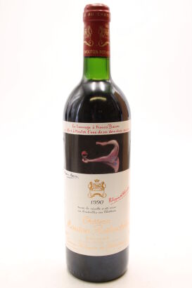 (1) 1990 Chateau Mouton Rothschild, Pauillac [JR17]