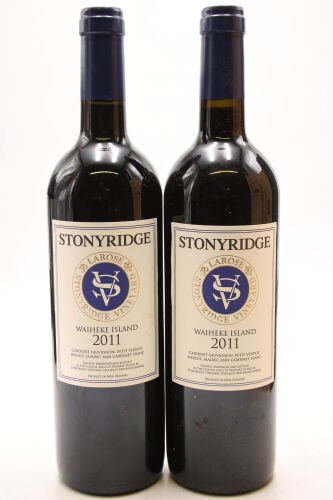 (2) 2011 Stonyridge Vineyard Larose, Waiheke Island