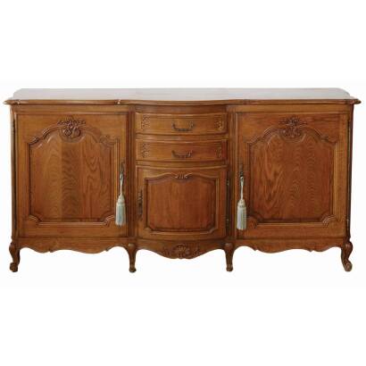 A French Provincial Style Sideboard in Oak