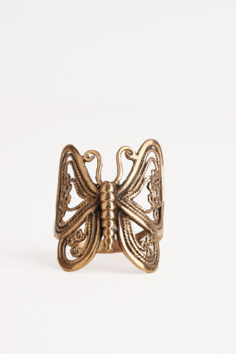 A Rose Gold Tone Ring