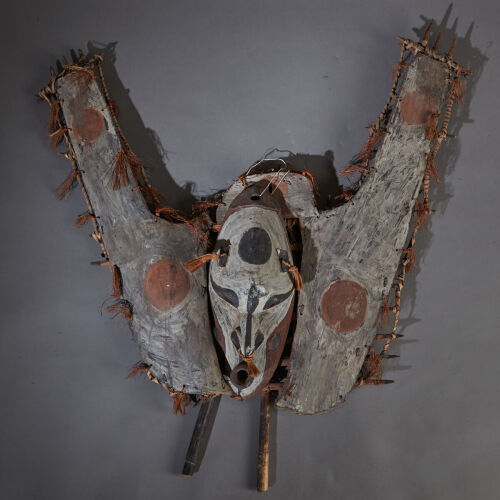 A Canoe Shield, Sepik River, Papua New Guinea