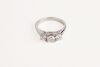 14ct White Gold Diamond Ring