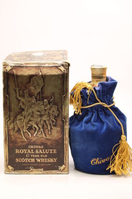 (1) Royal Salute 21 Year Old Blended Scotch Whisky, circa 1970s, 750ml (GB)