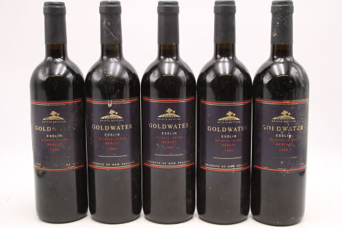 (5) 1999 Goldwater Esslin Merlot, Waiheke Island