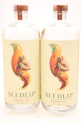 (2) Seedlip Drinks Seedlip Grove 42, Distilled Non-Alcoholic Spirit, England