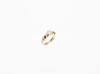 14ct Gold Diamond Solitaire Ring and Sapphire and Diamond Matching Band