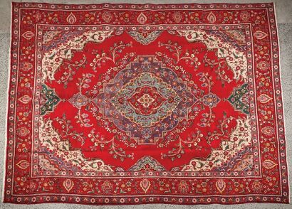 A Large Kashan Persian Carpet