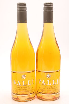 (2) 2017 Valli 'The Real McCoy' Pinot Gris Orange Wine, New Zealand