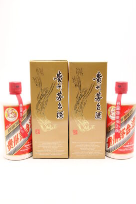 (2) 2021 Kweichow Feitian Moutai