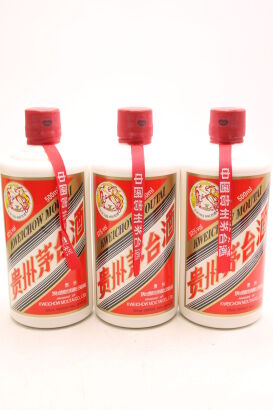 (3) 2021 Kweichow Feitian Moutai