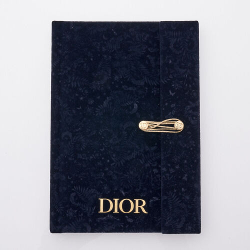 Christian Dior Velvet Notebook