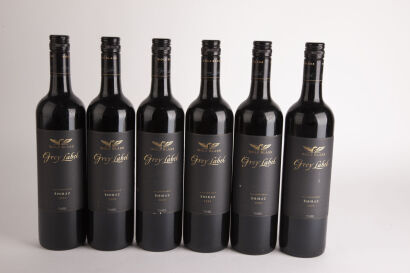 (6) 2005 Wolf Blass Grey Label Shiraz, McLaren Vale JH94