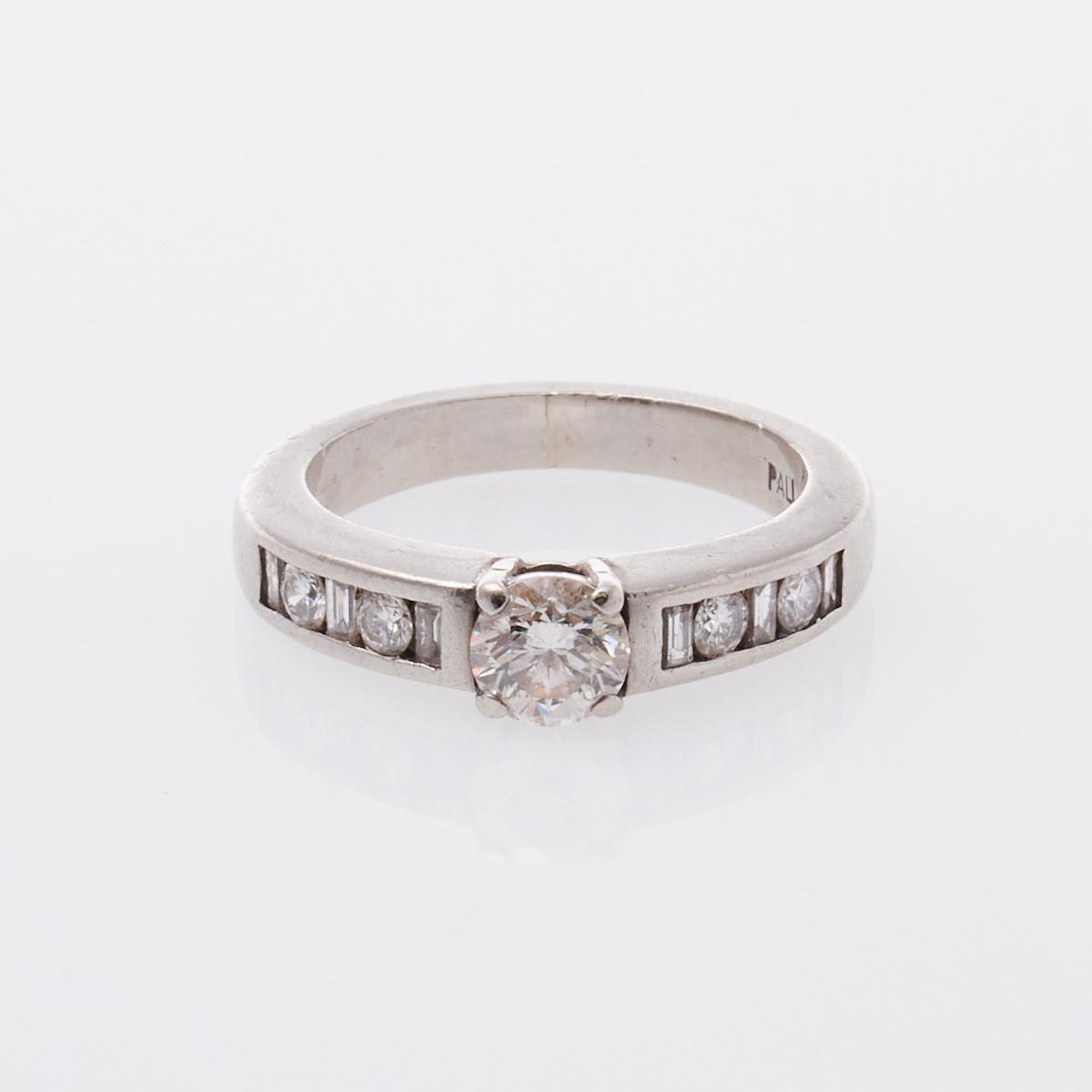 Gents 5mm Palladium Hammered Patterned Wedding Ring | International Diamond  Brokers