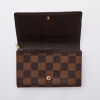 Louis Vuitton Damier Ebene Portefeuille Monnaie Tresor Wallet - 2