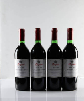 (4) 1998 Penfolds Bin 389